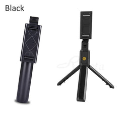 3 in 1 Wireless Bluetooth Selfie Stick for Foldable Remote Extendable Mini Tripod