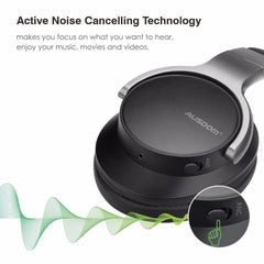 Ausdom Active Noise Cancelling Wireless Headphones