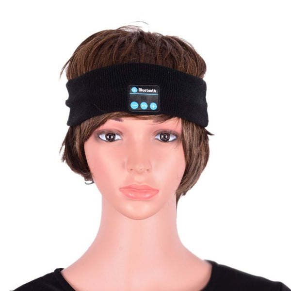 EDAL Bluetooth Music Headband Knits Sleeping Headwear Headphone Speaker Headset